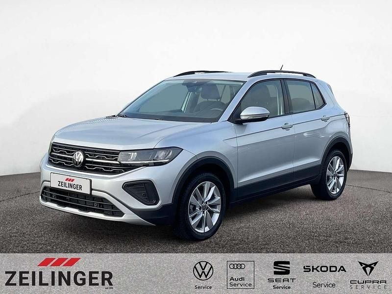 Silber Gebraucht 2025 VW T-Cross Life SUV | 23.904 € (Superpreis) - Bild 1/4