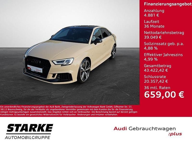 Individuallackierungen audi exclusive Gebraucht 2020 Audi RS3 Comfort Kleinwagen | 43.930 € (Guter Preis) - Bild 1/4