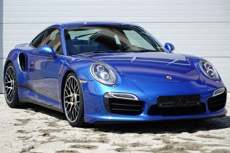 Blau Gebraucht 2013 Porsche 911 Turbo S | 124.969 € (Guter Preis) - Bild 1/4