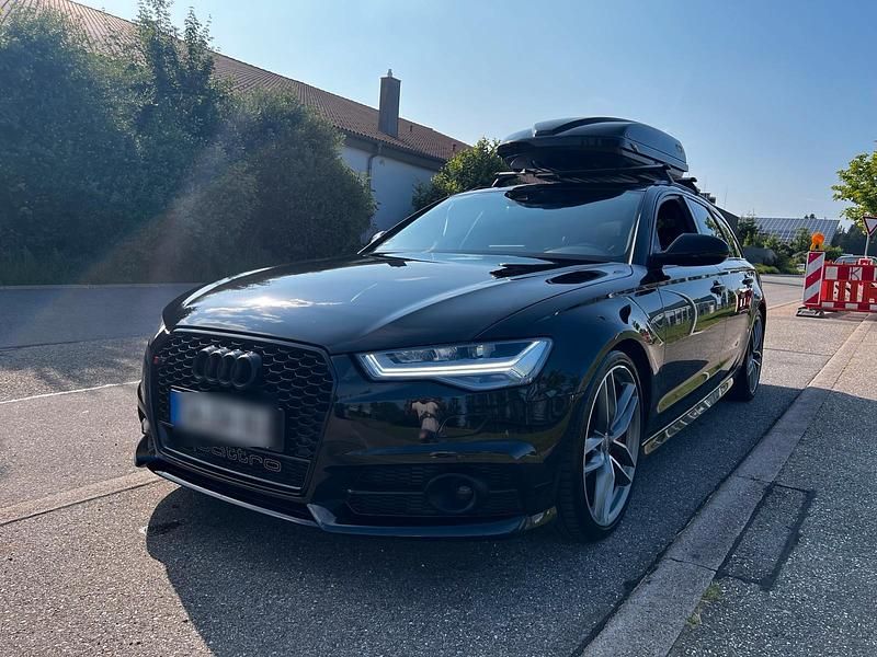 Schwarz Gebraucht 2017 Audi A6 Competition Kombi | 24.900 € (Guter Preis) - Bild 1/4