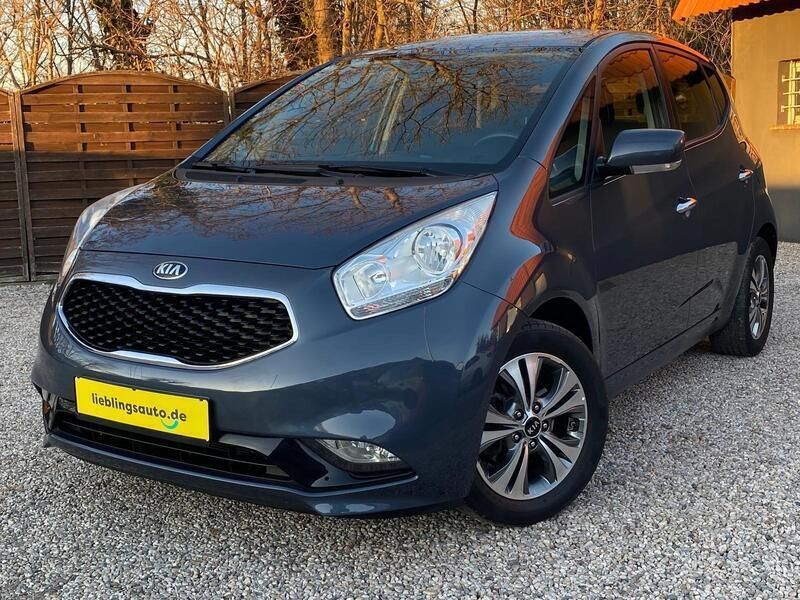 Grau Gebraucht 2015 Kia Venga DREAM-TEAM Edition Kleinwagen | 8.499 € (Fairer Preis) - Bild 1/3