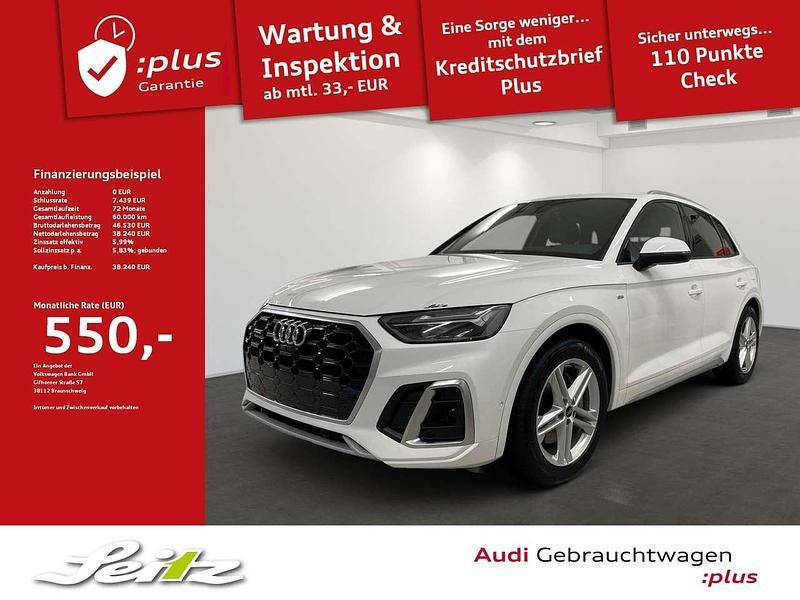 Ibisweiß Gebraucht 2022 Audi Q5 S-Line SUV | 38.240 € (Fairer Preis) - Bild 1/3