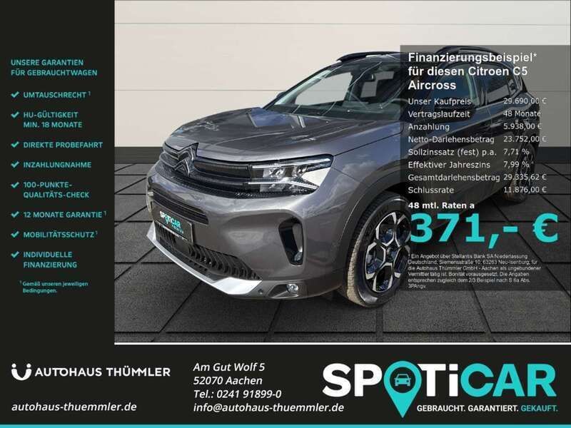 Lackierung platiniumgrau/typ Gebraucht 2025 Citroën C5 Aircross SUV | 29.690 € (Etwas zu teuer) - Bild 1/4