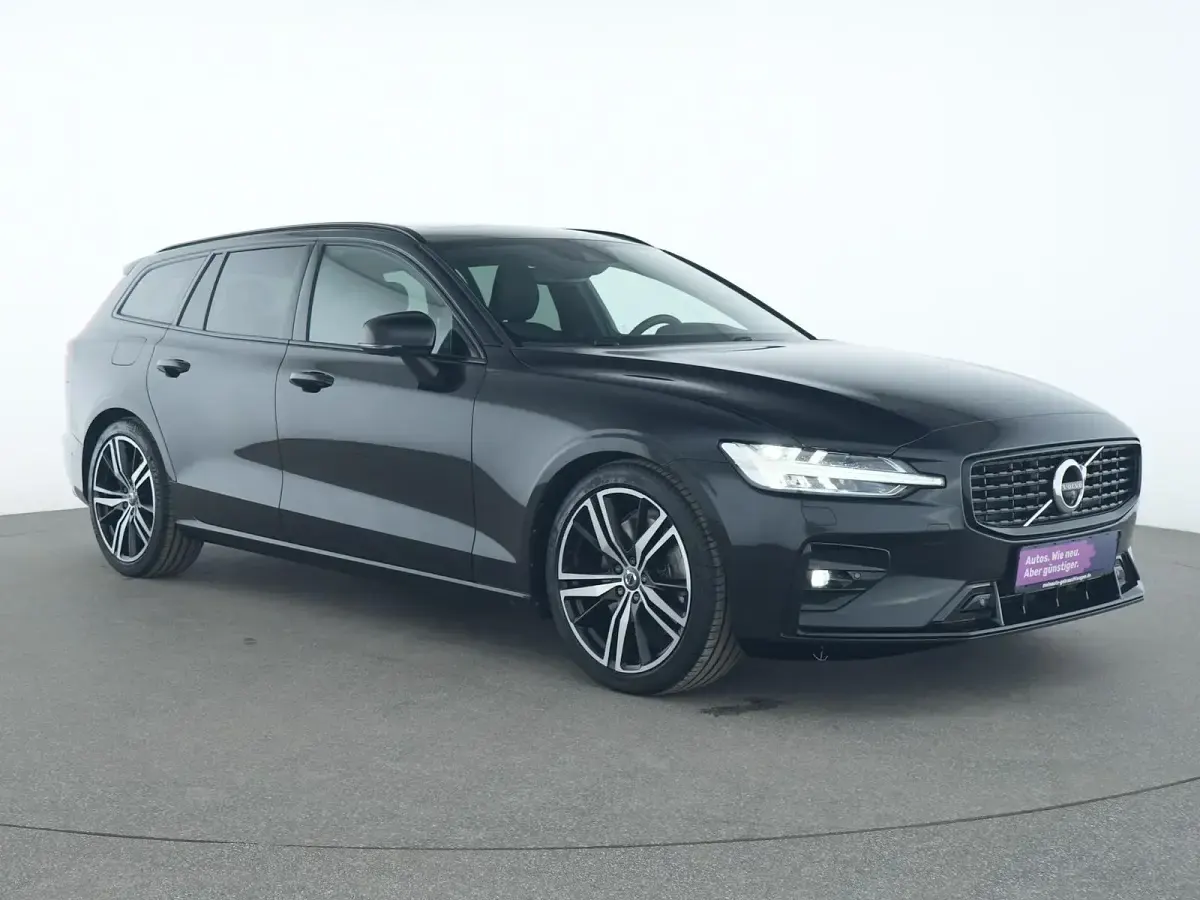 Brugt Volvo V60 Plus 250 HK (183 kW) 2022 Sort Stationcar