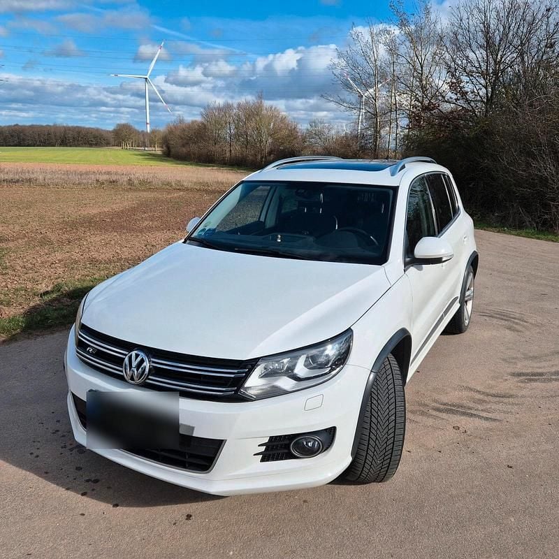 Gebraucht VW Tiguan R-line 140 PS (102 kW) 2013 Weiß SUV