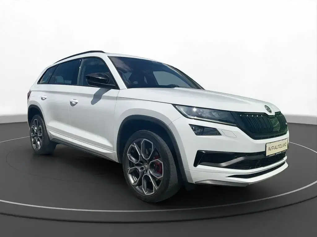 Gebraucht Skoda Kodiaq RS 239 PS (175 kW) 2020 Weiß SUV