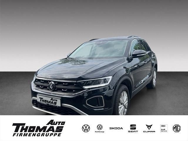Schwarz Gebraucht 2024 VW T-Roc Life SUV | 22.180 € (Guter Preis) - Bild 1/2