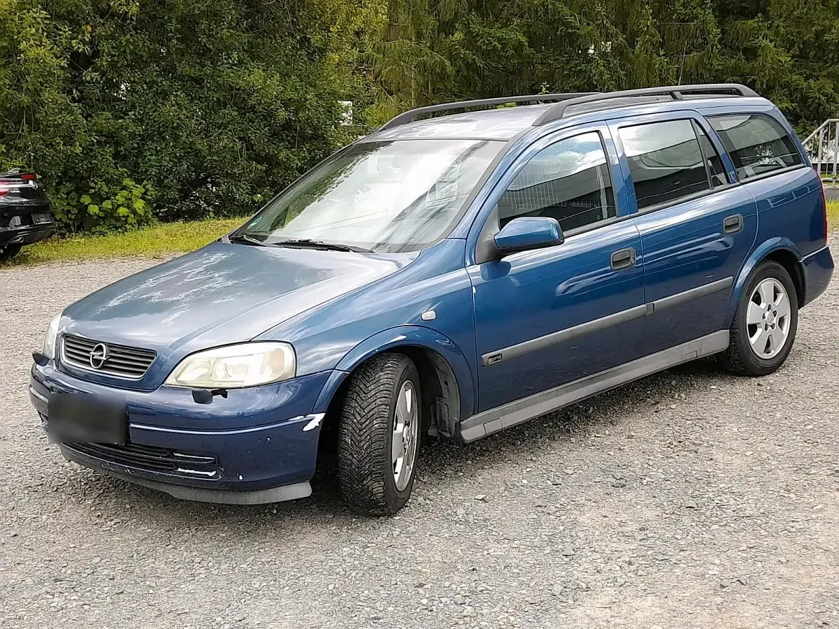 Gebraucht Opel Astra Elegance 125 PS (91 kW) 2001 Blau Kombi