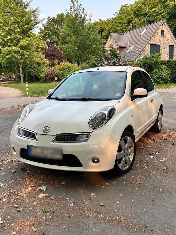 Weiß Gebraucht 2010 Nissan Micra Kleinwagen | 2.990 € - Bild 1/4