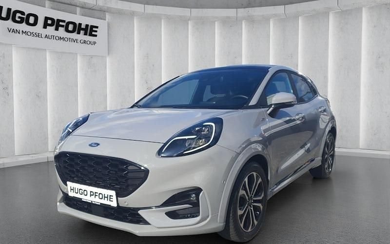 Grau Gebraucht 2021 Ford Puma Gen-E ST-Line X SUV | 19.290 € - Bild 1/4