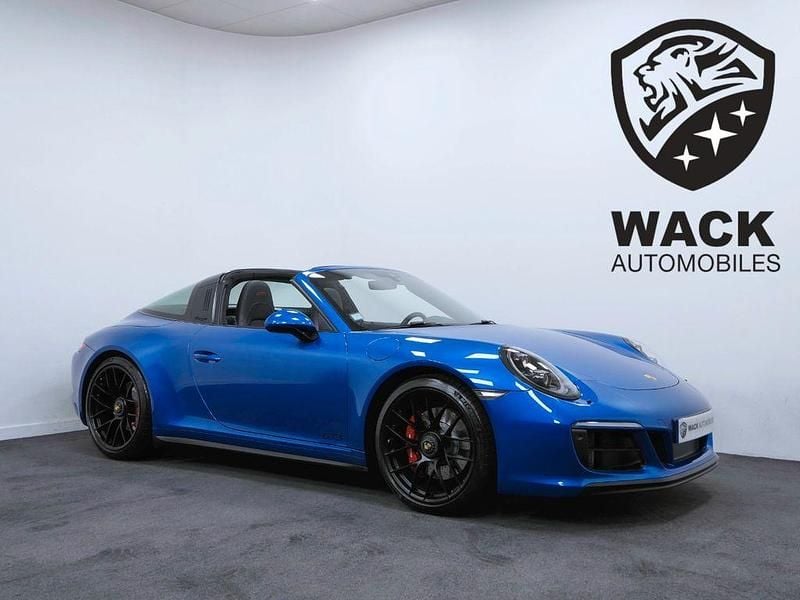 Blau Gebraucht 2018 Porsche 911 Targa 4 Cabrio | 142.900 € (Fairer Preis) - Bild 1/4