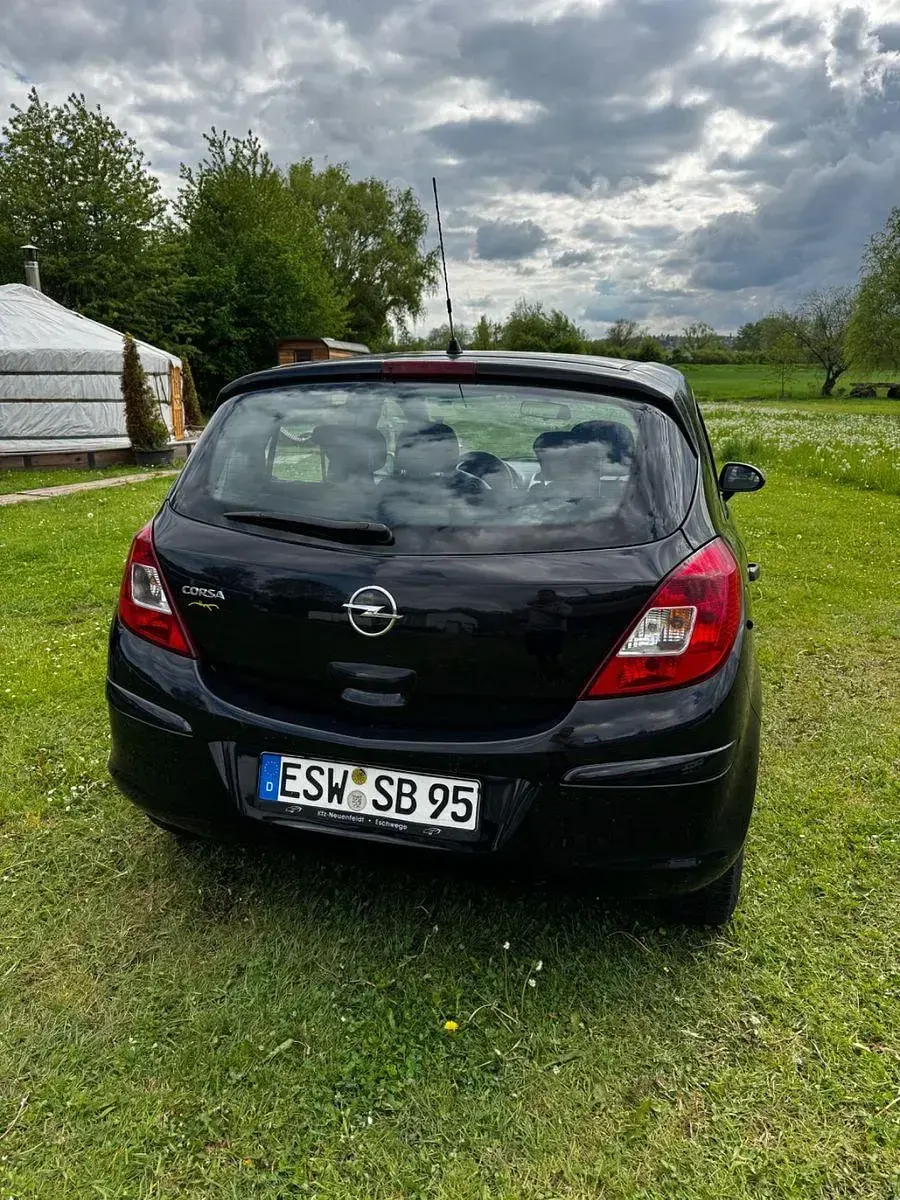 Gebraucht Opel Corsa 80 PS (58 kW) 2009 Schwarz Kleinwagen