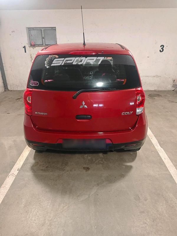 Gebraucht Mitsubishi Colt 95 PS (69 kW) 2008 Rot Kleinwagen