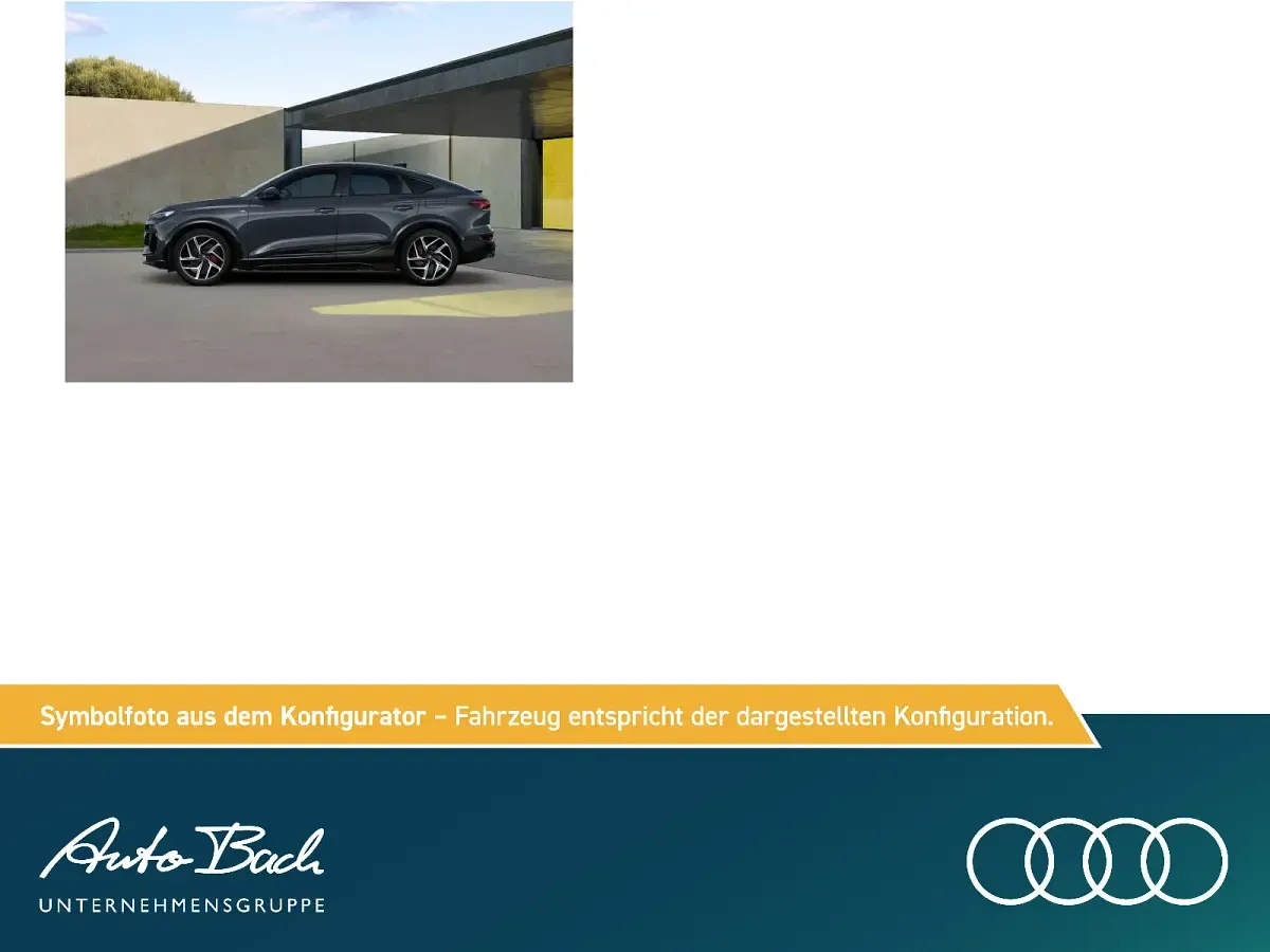 Neu Audi Q6 Sportback e-tron S-Line 314 kW (428 PS) 2026 Grau SUV