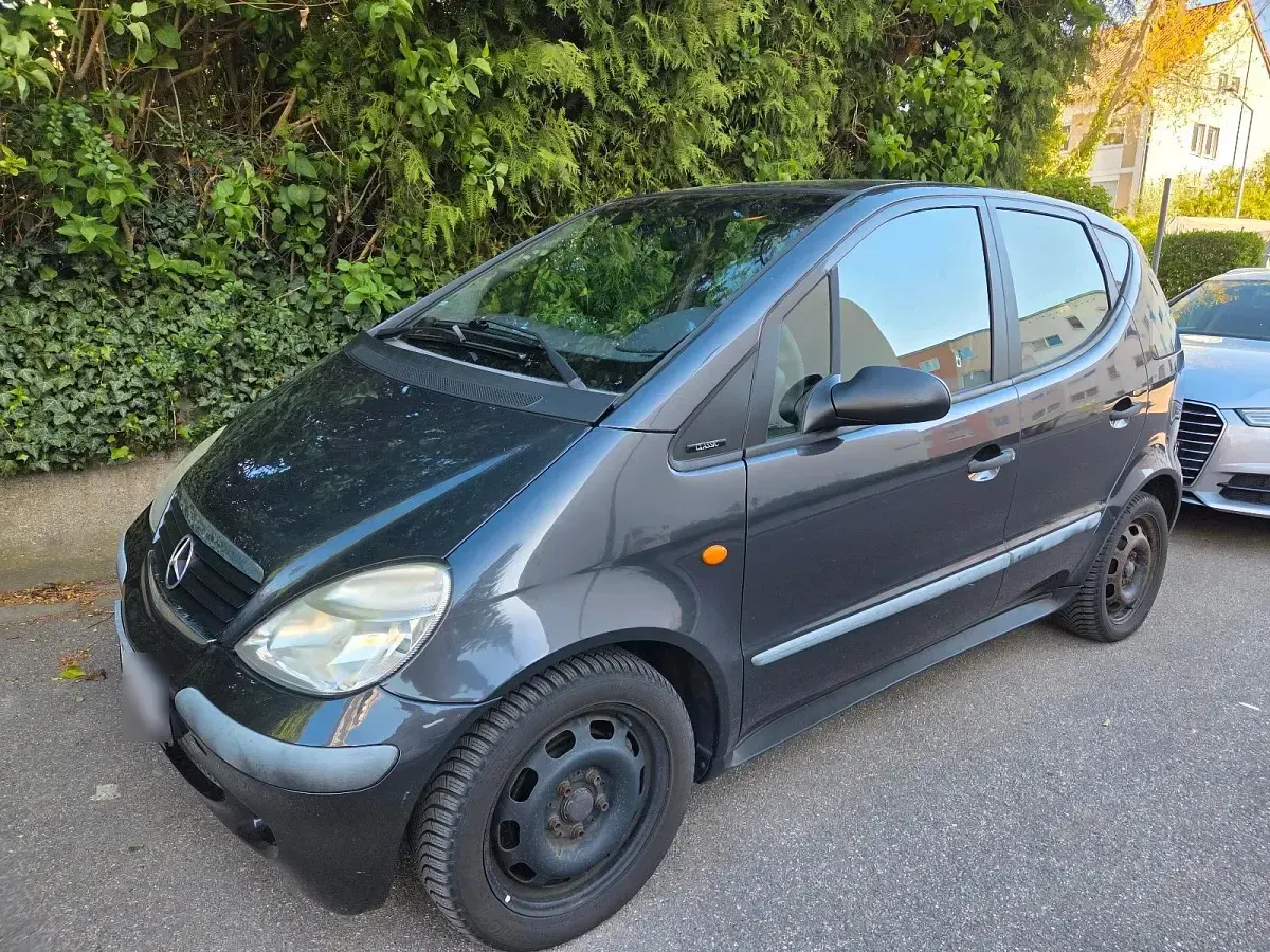 Gebraucht Mercedes A160 2001 Schwarz Kleinwagen