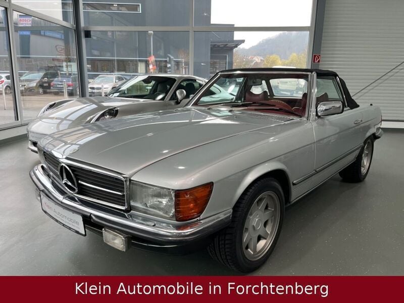 Silber Gebraucht 1978 Mercedes SL280 Cabrio | 21.980 € - Bild 1/4