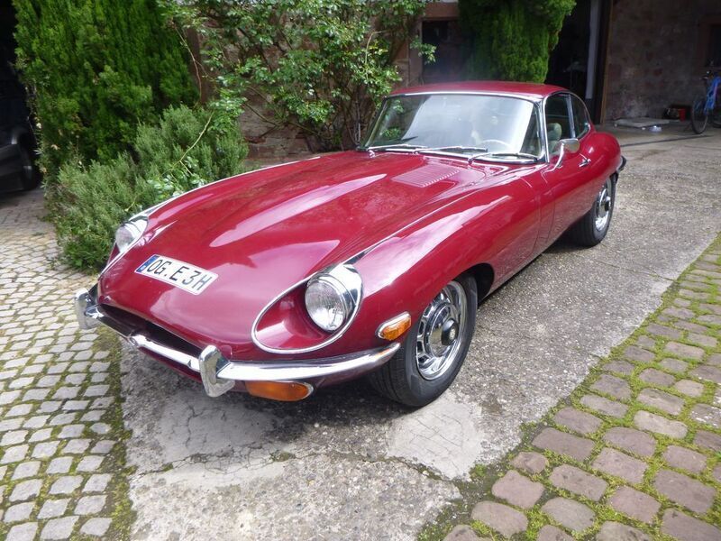 Rot Gebraucht 1970 Jaguar E-Type Coupé | 69.999 € - Bild 1/4