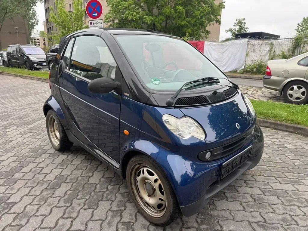 Gebraucht Smart ForTwo Cabrio Basis 61 PS (44 kW) 2003 Schwarz Cabrio