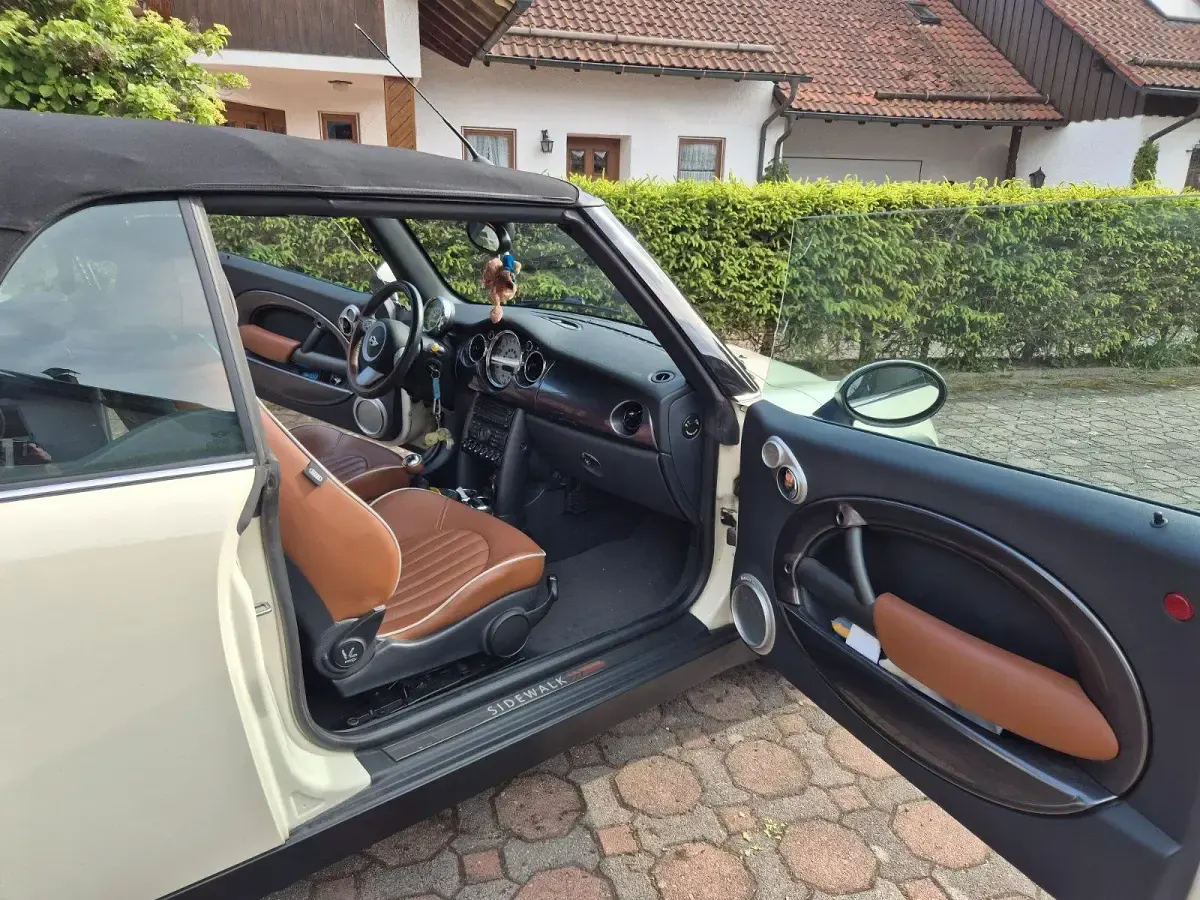 Gebraucht Mini Cooper Cabriolet 116 PS (85 kW) 2008 Weiß Cabrio