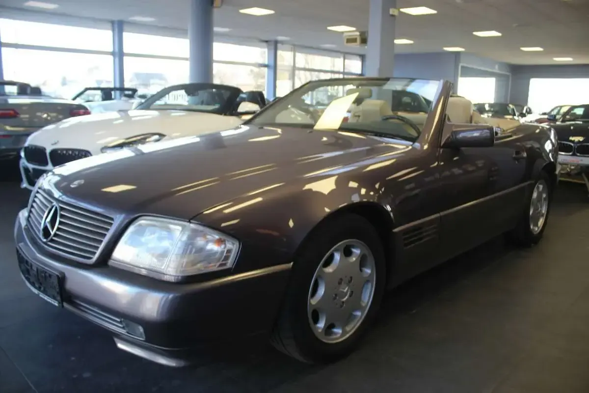 Gebraucht Mercedes SL300 231 PS (169 kW) 1991 Bornitmetallic Cabrio