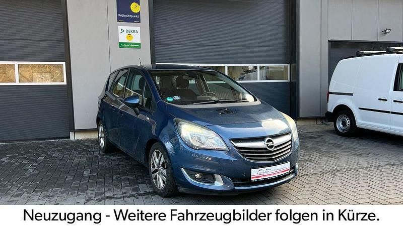 Gebraucht Opel Meriva Style 110 PS (80 kW) 2014 Blau Van / Kleinbus