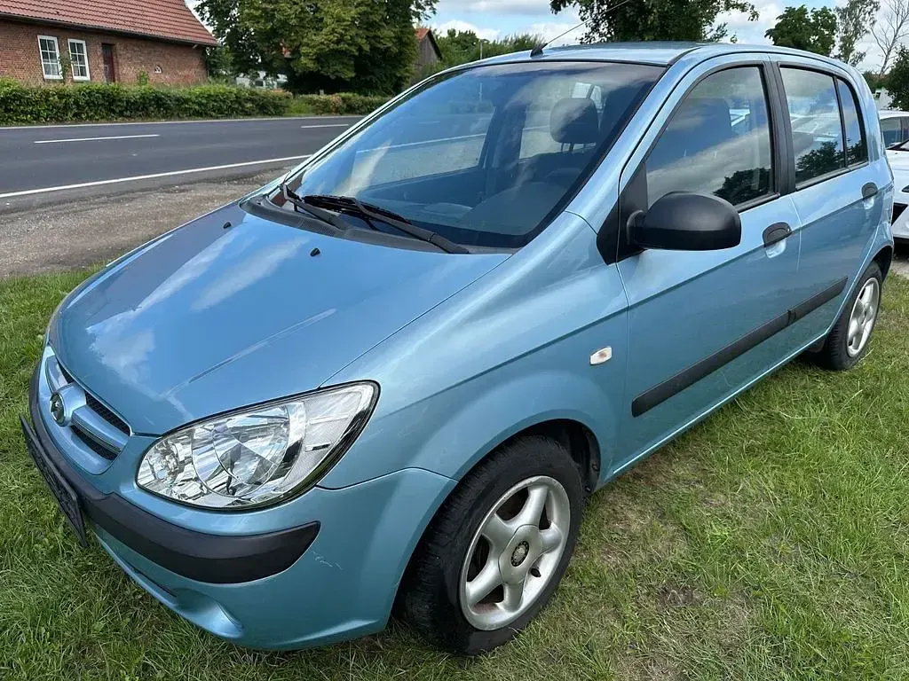 Gebraucht Hyundai Getz Basis 67 PS (49 kW) 2007 Blau Kleinwagen