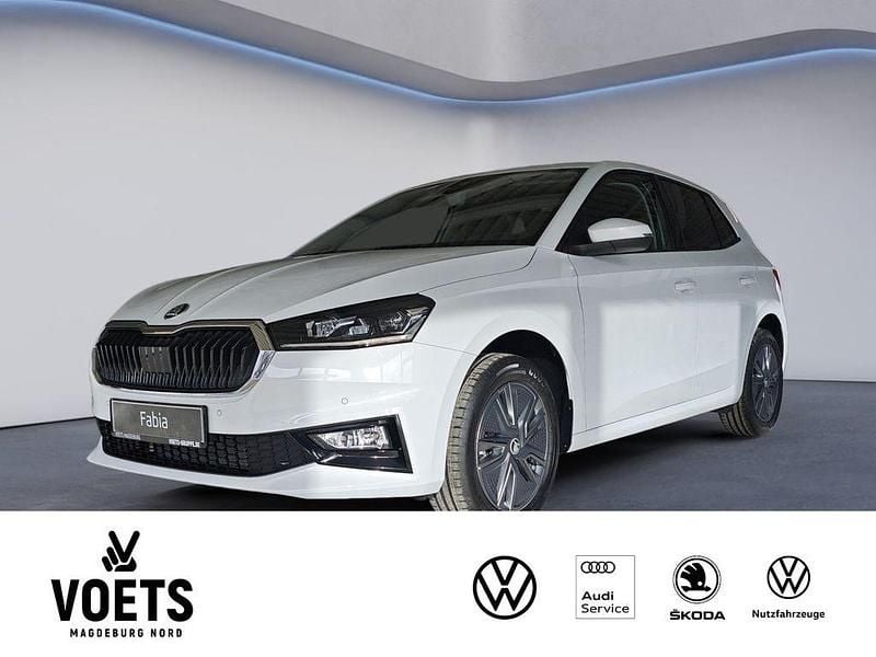Moonweiss metallic Gebraucht 2025 Skoda Fabia Selection Kleinwagen | 23.595 € (Fairer Preis) - Bild 1/4