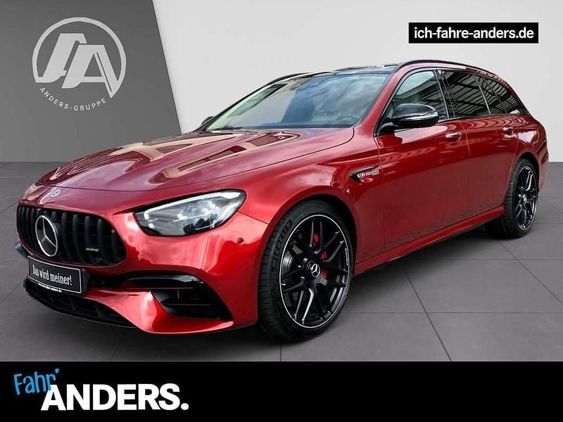 Hyazinthrot Gebraucht 2022 Mercedes E63 AMG AMG Kombi | 76.964 € (Fairer Preis) - Bild 1/2