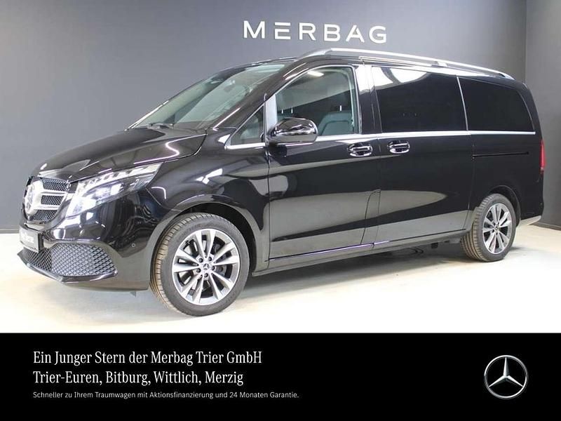 Obsidianschwarz metallic Gebraucht 2024 Mercedes V250 Avantgarde Van / Kleinbus | 61.960 € (Guter Preis) - Bild 1/4