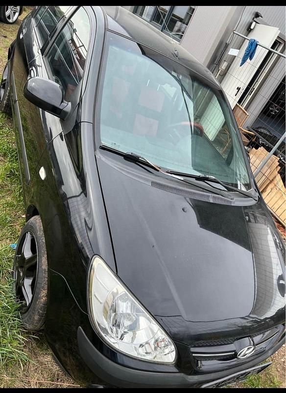 Gebraucht Hyundai Getz 2008 Schwarz Kleinwagen