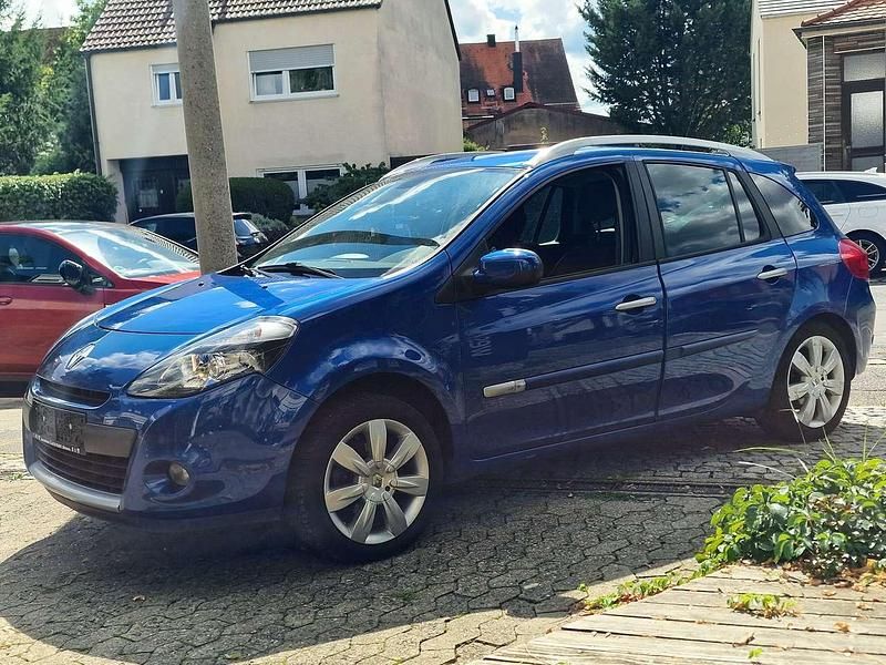 Gebraucht Renault Clio GrandTour Luxe 111 PS (81 kW) 2009 Blau Kombi