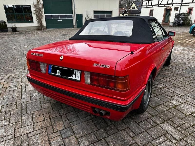 Gebraucht Maserati Biturbo 188 PS (138 kW) 1986 Rot Cabrio