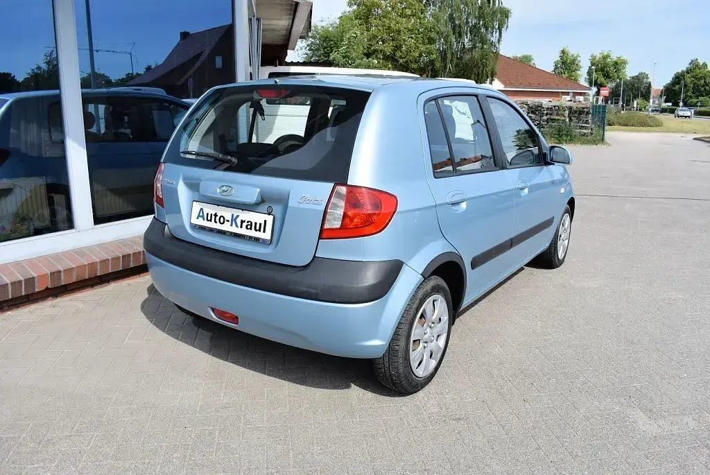 Gebraucht Hyundai Getz 67 PS (49 kW) 2007 Blau Kleinwagen