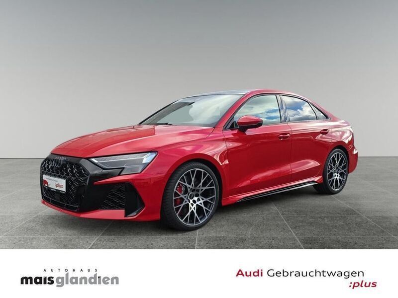 Progressivrot metallic Gebraucht 2024 Audi RS3 Ambiente Kleinwagen | 63.880 € (Fairer Preis) - Bild 1/4