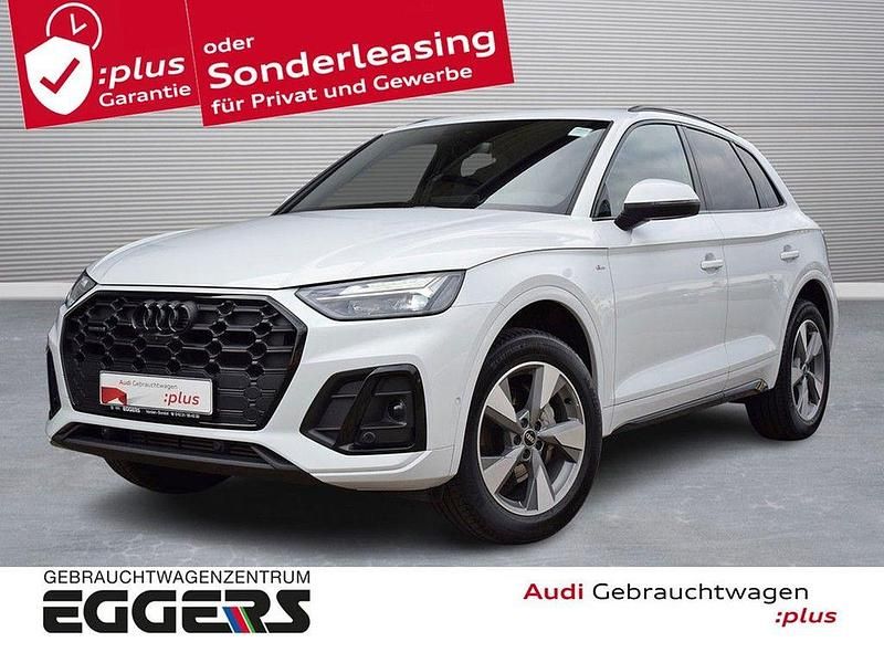 Gletscherweiß metallic Gebraucht 2024 Audi Q5 Ambiente SUV | 57.280 € - Bild 1/4