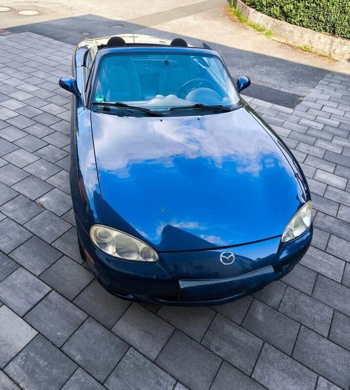 Blau Gebraucht 2000 Mazda MX5 Cabrio | 2.000 € (Superpreis) - Bild 1/4