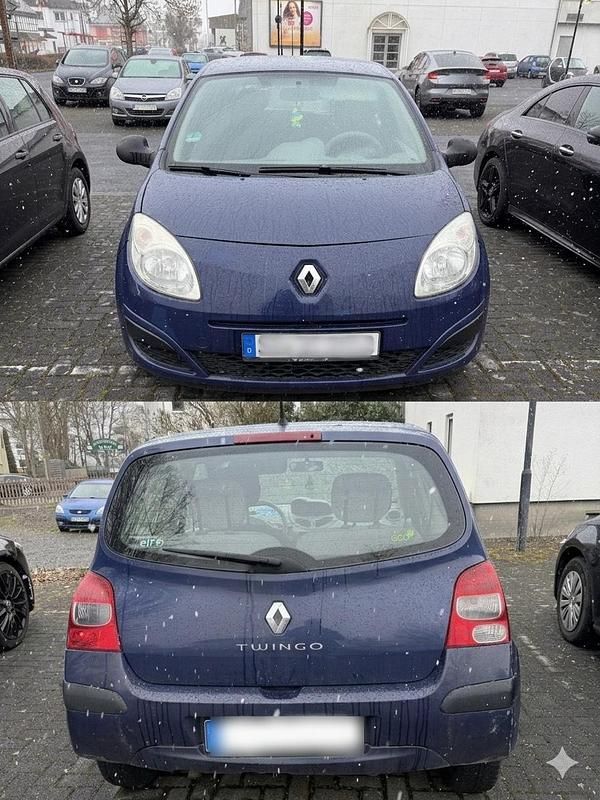 Gebraucht Renault Twingo 59 PS (43 kW) 2008 Blau Kleinwagen