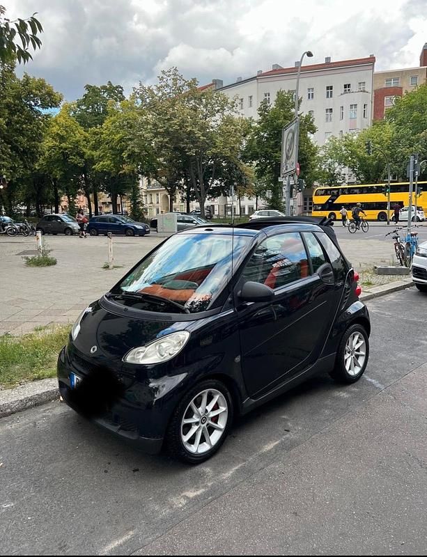 Schwarz Gebraucht 2008 Smart ForTwo Cabrio Cabrio | 3.800 € (Fairer Preis) - Bild 1/4