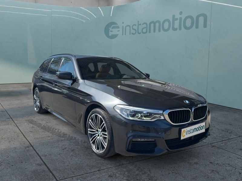 Grau Gebraucht 2018 BMW 530 M Sport Kombi | 34.599 € (Teuer) - Bild 1/4