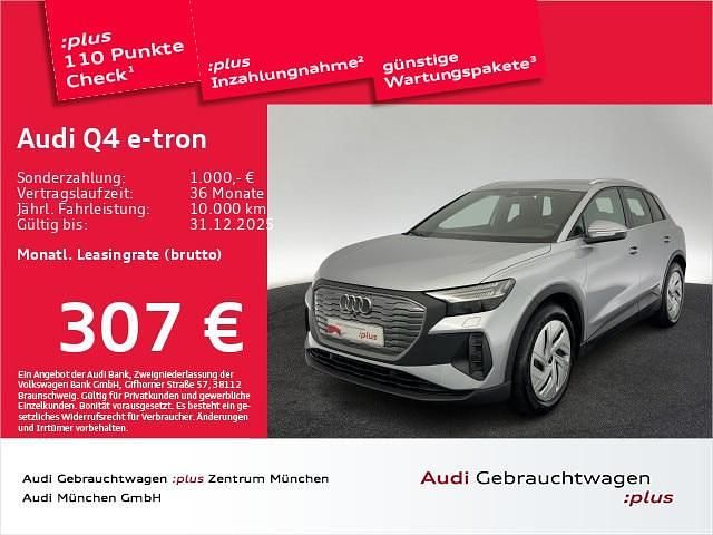 Florettsilber metallic Gebraucht 2024 Audi Q4 e-tron Sport SUV | 39.976 € (Fairer Preis) - Bild 1/2