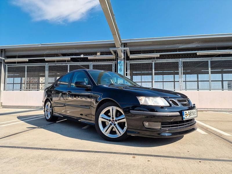 Schwarz Gebraucht 2007 Saab 9-3 Limousine | 7.749 € (Fairer Preis) - Bild 1/4