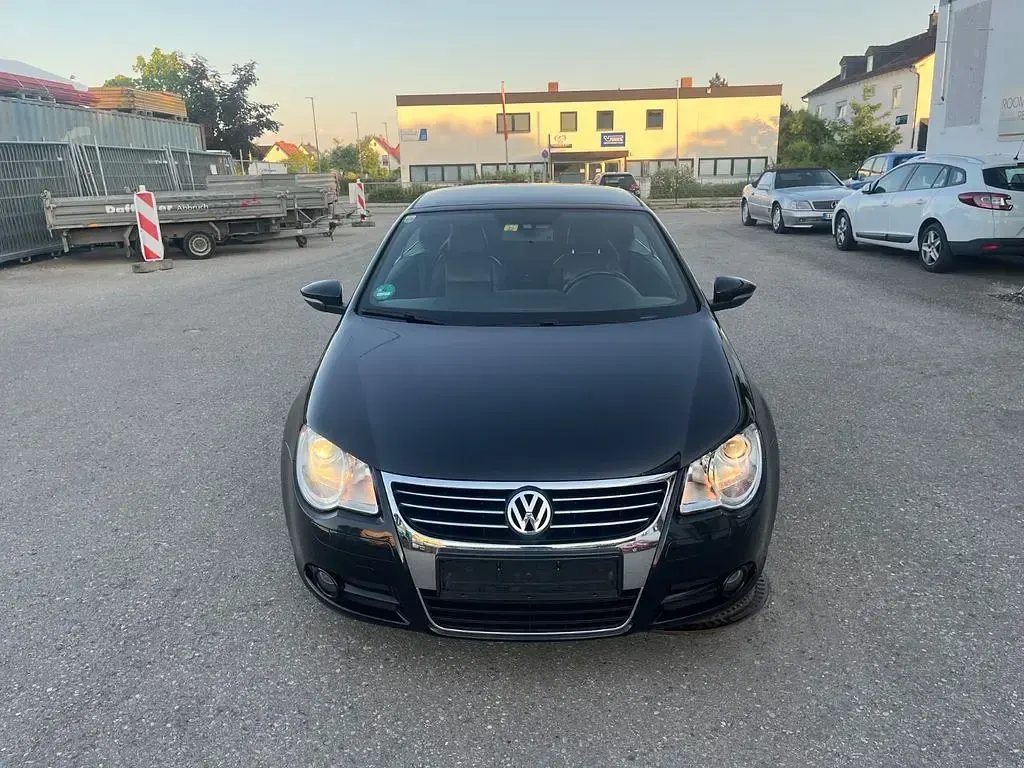 Gebraucht VW Eos Edition 160 PS (117 kW) 2009 Schwarz Cabrio