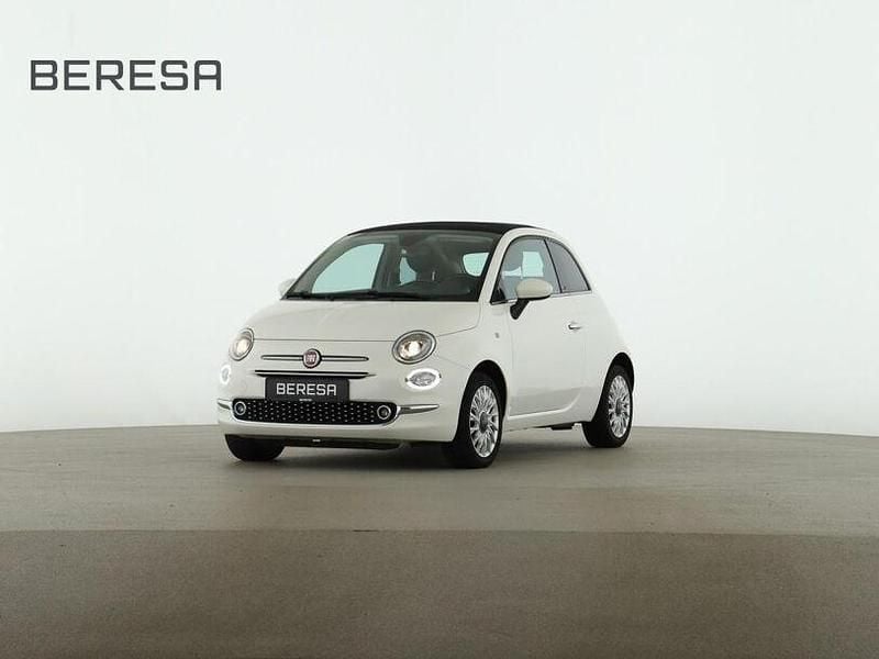 Weiß Gebraucht 2017 Fiat 500C Lounge Cabrio | 8.680 € (Guter Preis) - Bild 1/4