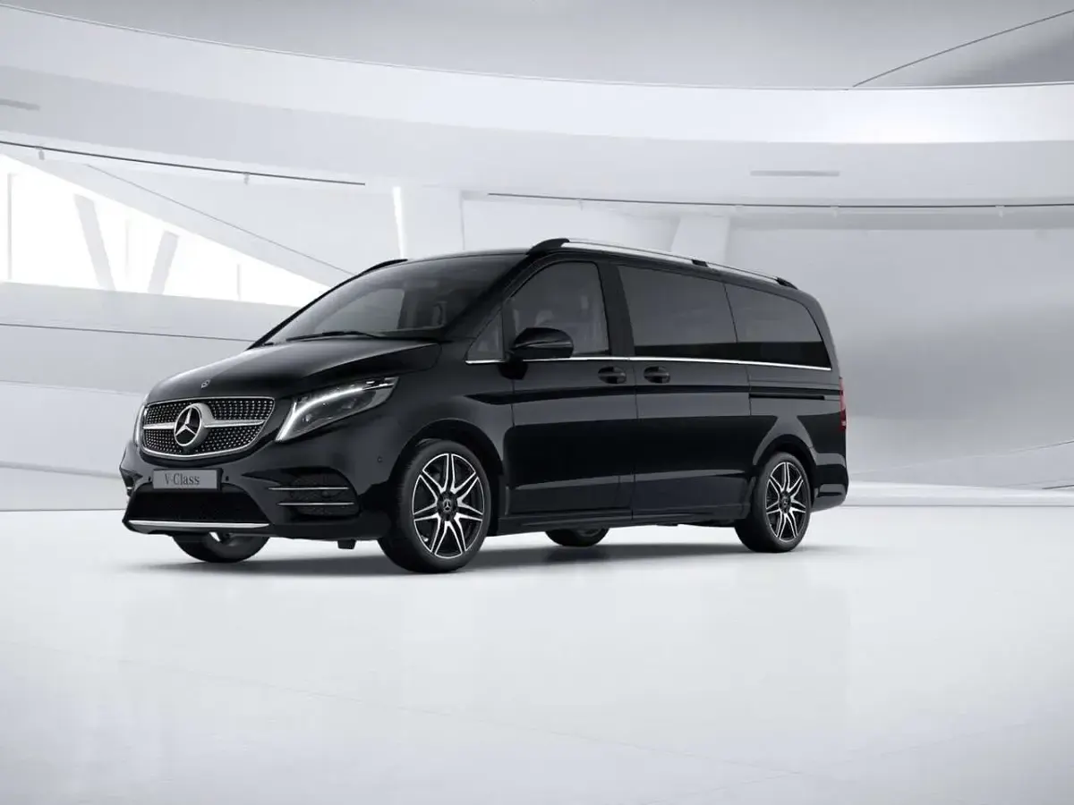 Gebraucht Mercedes V300 AMG 237 PS (174 kW) 2022 Obsidianschwarz metallic Van / Kleinbus