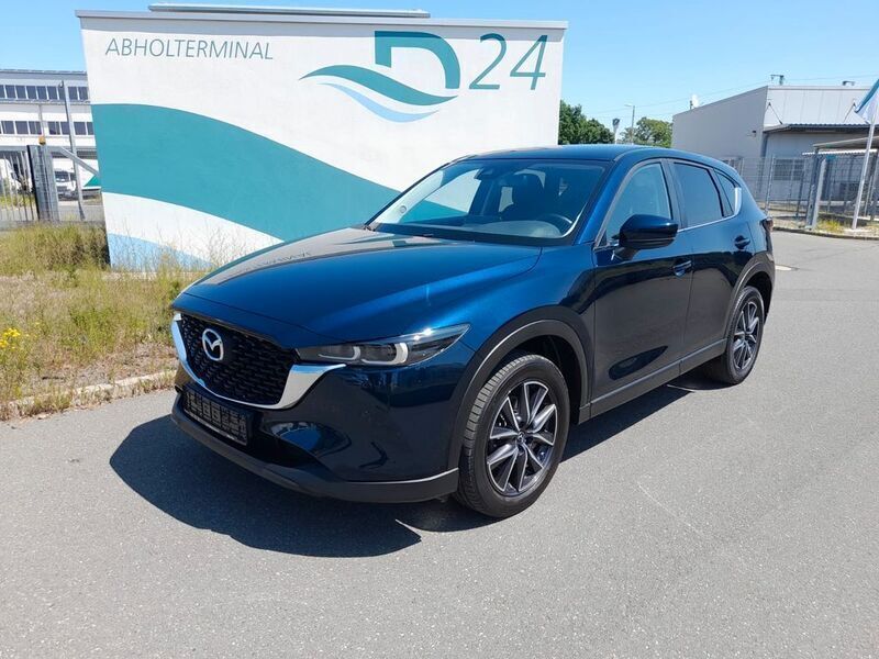 Blau Gebraucht 2022 Mazda CX-5 Exclusive-Line SUV | 23.490 € (Guter Preis) - Bild 1/4