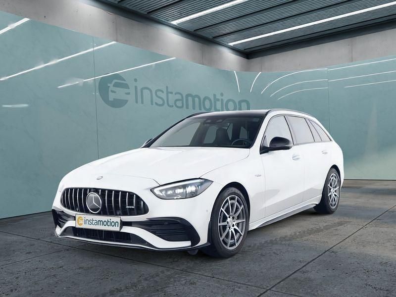 Weiß Gebraucht 2023 Mercedes C43 AMG AMG Kombi | 56.949 € (Fairer Preis) - Bild 1/4