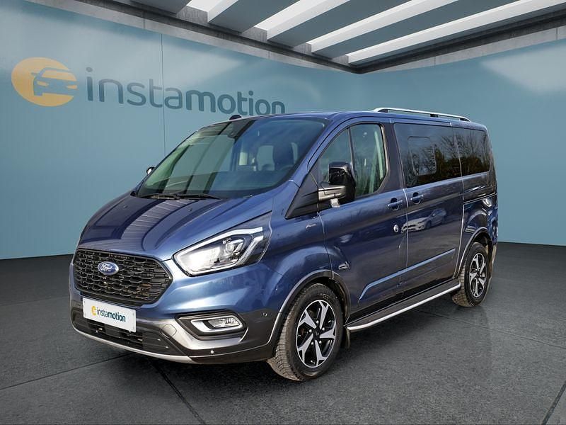 Blau Gebraucht 2022 Ford Tourneo Custom Van | 43.749 € - Bild 1/4