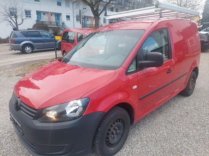 Gebraucht VW Caddy 75 PS (55 kW) 2014 Rot Van / Kleinbus