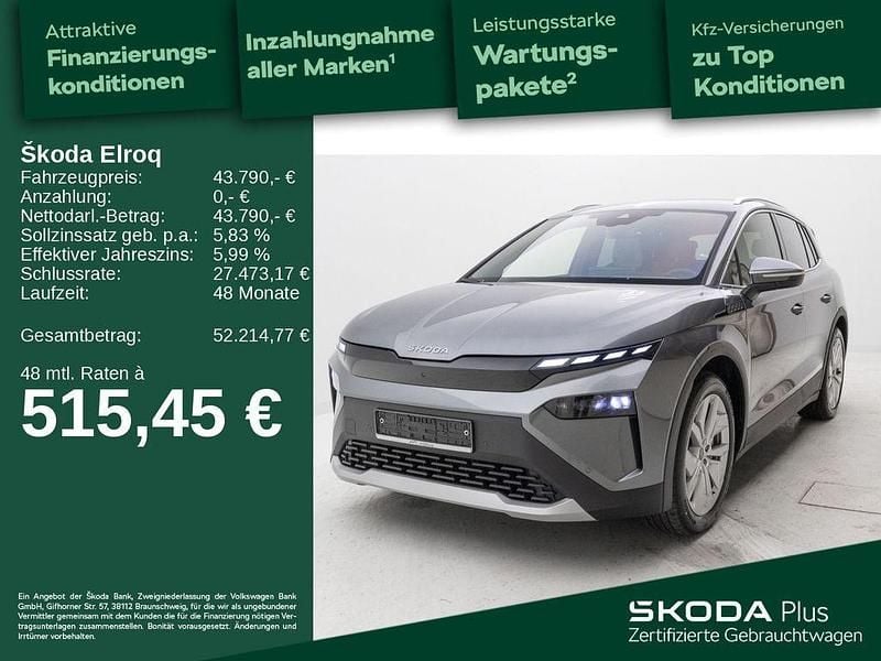 Grau Gebraucht 2025 Skoda Elroq First Edition SUV | 43.790 € (Superpreis) - Bild 1/4