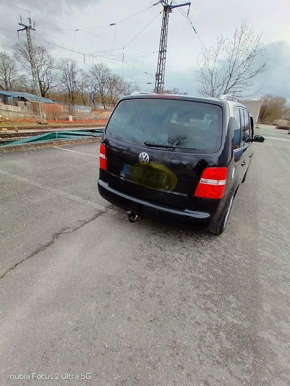 Gebraucht VW Touran Highline 140 PS (102 kW) 2006 Schwarz Van / Kleinbus